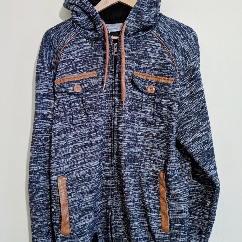 Leehanton Lightweight Zip Up Hoodie